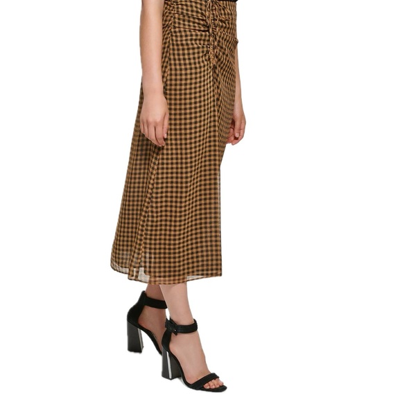 Calvin Klein | Check Print Midi NWT - Picture 3 of 4